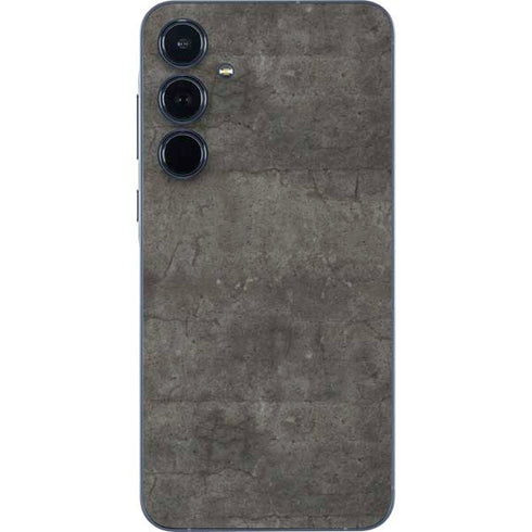 Dark Iron Grey Concrete Galaxy A36 5G Skin